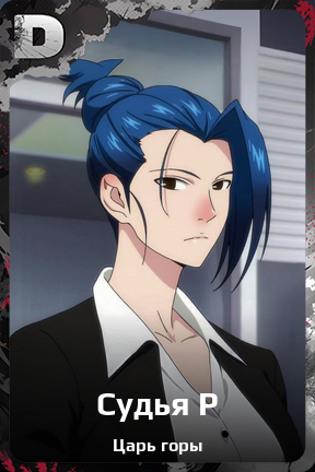 Карточка персонажа Судья P