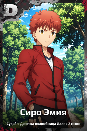Карточка персонажа Сиро Эмия