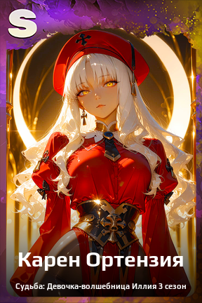 Карточка персонажа Карен Ортензия