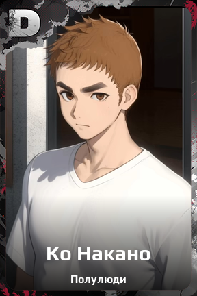 Карточка персонажа Ко Накано