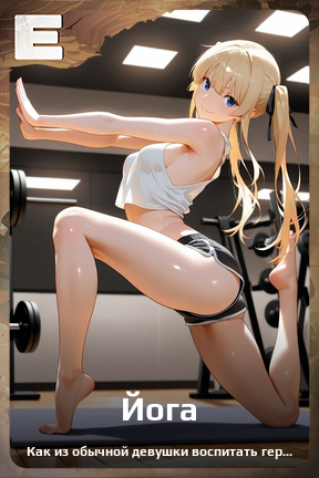 Карточка персонажа Йога