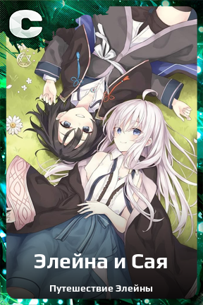 Карточка персонажа Элейна и Сая