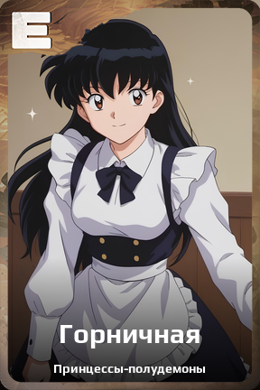 Карточка персонажа Горничная