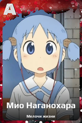 Карточка персонажа Мио Наганохара