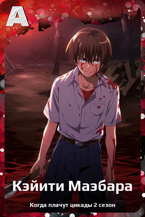 Карточка персонажа Кэйити Маэбара