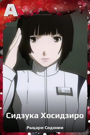 Карточка персонажа Сидзука Хосидзиро