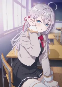 Аля иногда кокетничает со мной по-русски