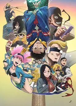 Постер Моя геройская академия: Вне закона 2